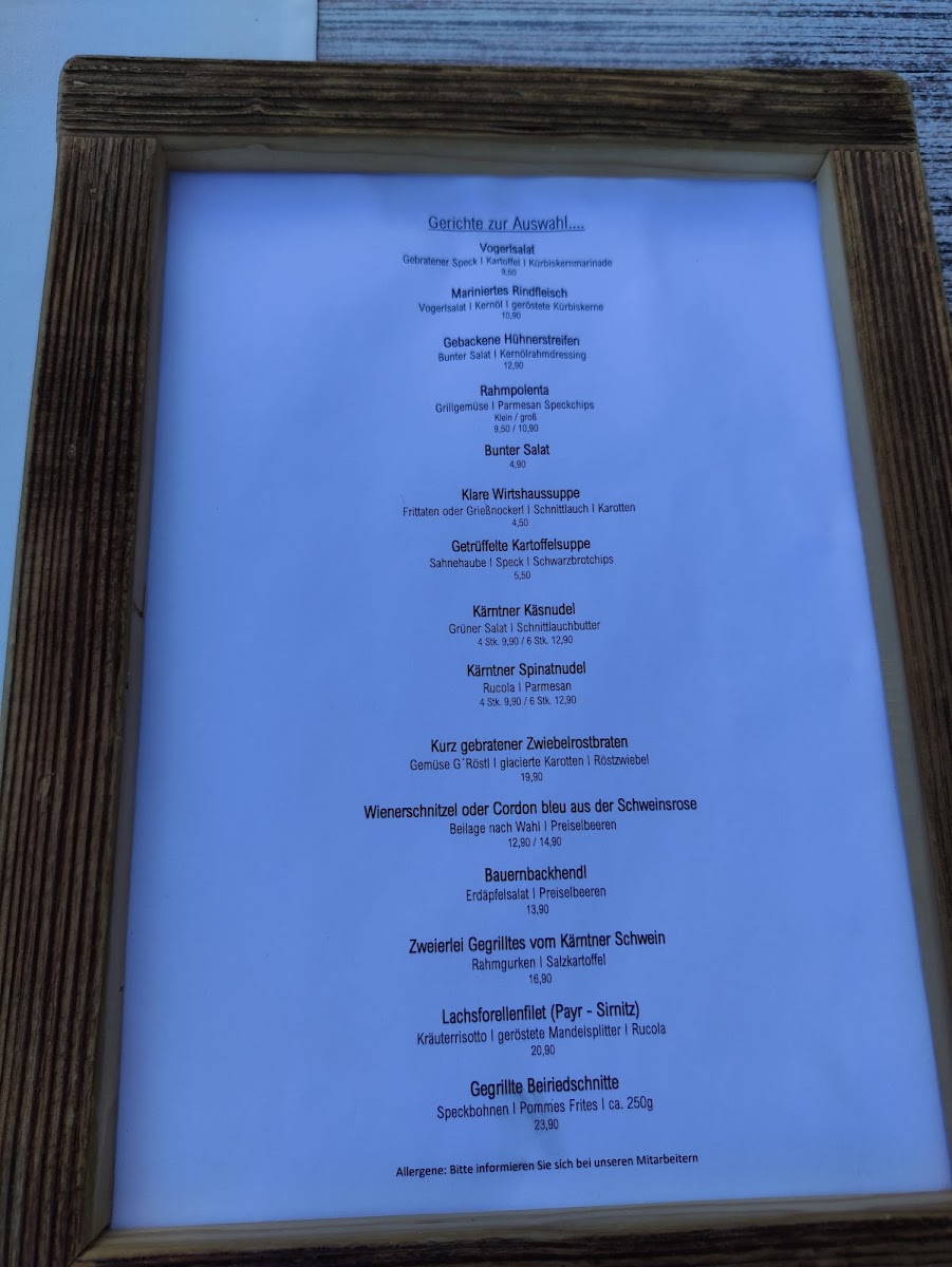 Menu Der Schumi Landgasthof-5